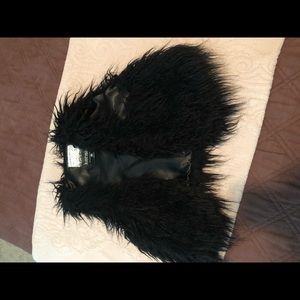 Fun furry vest